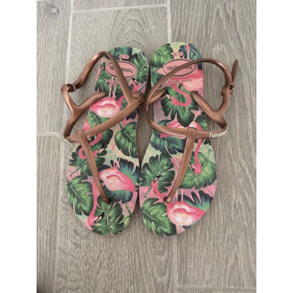 NWOT Havaianas Freedom Sandals/Flip Flops, Size 9/10